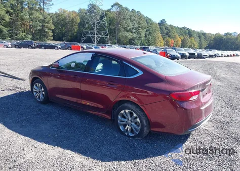 2015 Chrysler 200 Limited from USA, damaged, VIN 1C3CCCAB2FN599649